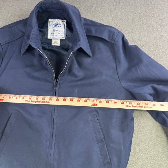 Vintage DSCP Wings Collection Bomber Jacket Men 42L Wool Air Force Pilot - Picture 4 of 9